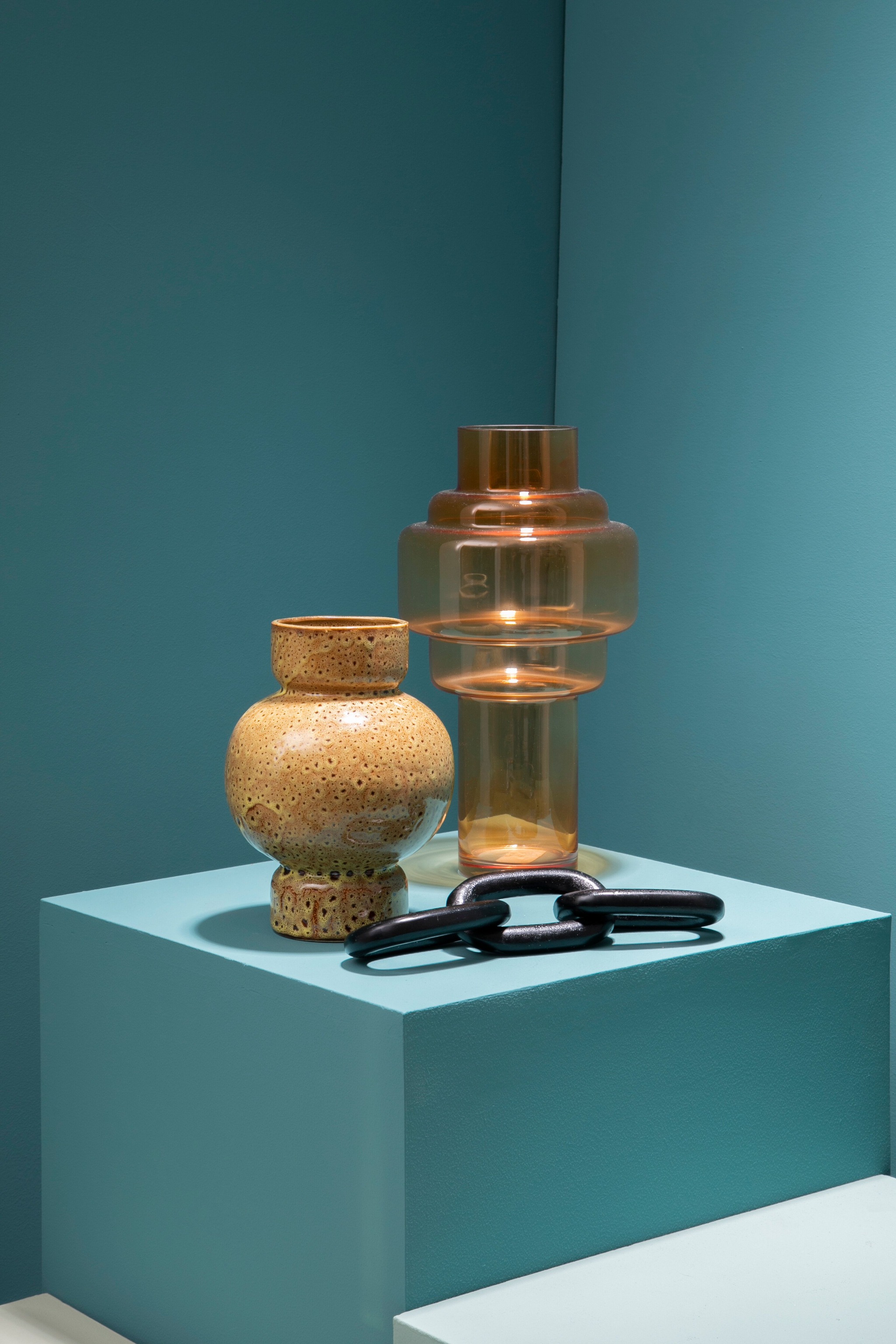 Orsina Large Ceramic Vase, Decorative Flower Vase For Home Decor, Glazed Surface Large Ceramic Vase For flowers image 5