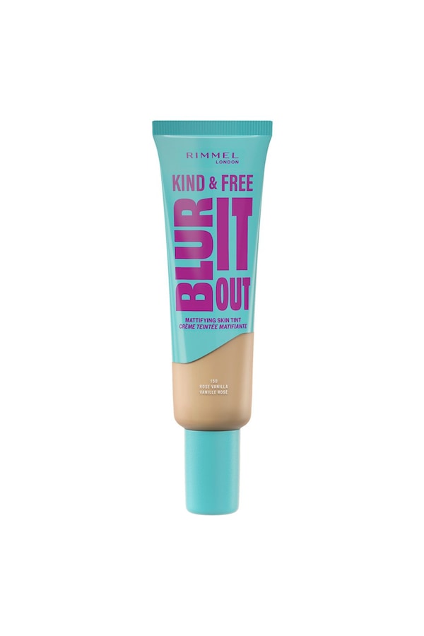 Rimmel London Kind & Free BLUR IT OUT Mattifying Skin Tint 30ml 150 Rose Vanilla