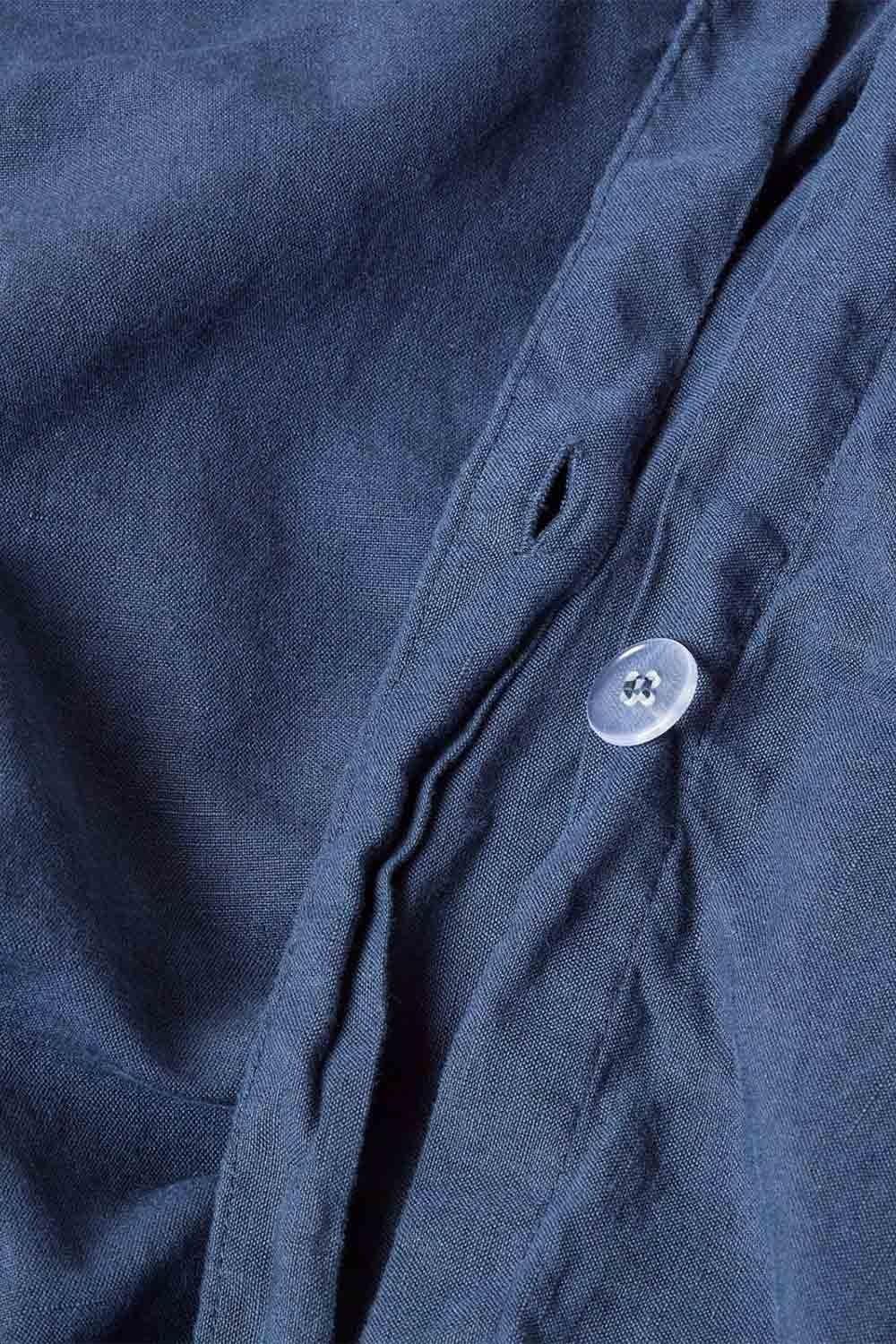 Homescapes Linen Cot Bed Duvet Cover Set 120 x 150 cm image 4