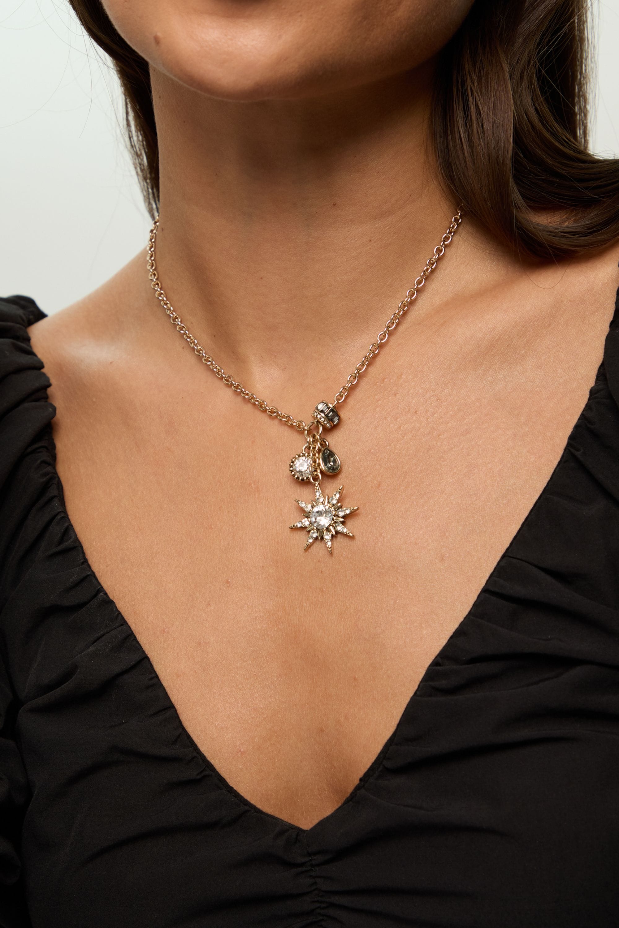 Mood Gold Plated Celestial Pendant Gift Boxed image 3