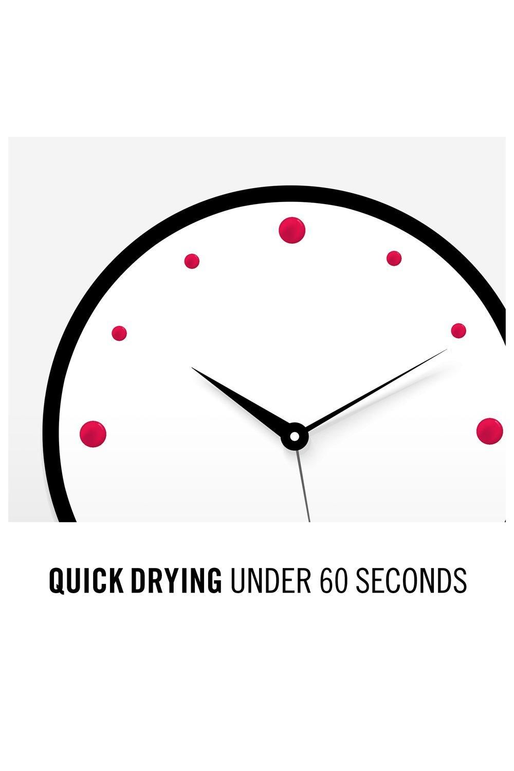 Rimmel London 60 Seconds Super Shine Nail Polish Double Decker Red image 5