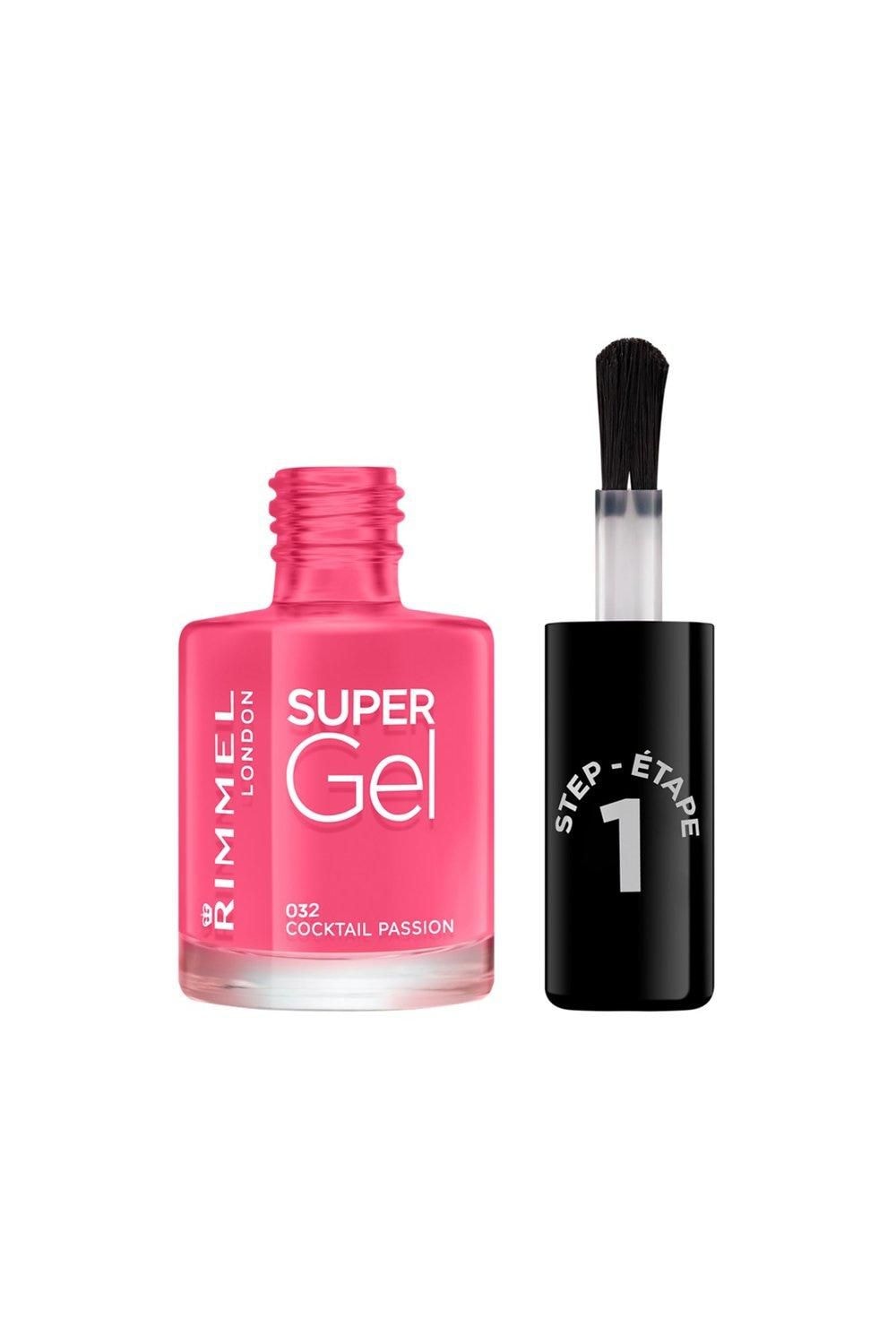 Rimmel London Super Gel Nail Polish Cocktail Passion image 2