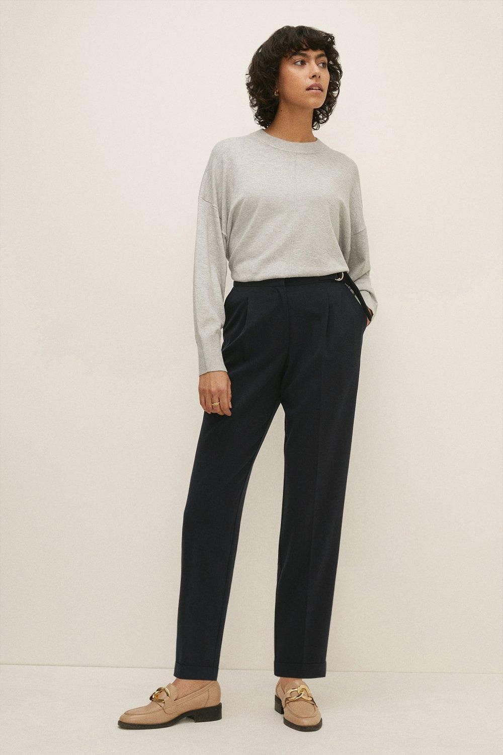 Oasis Tailored Trouser Navy image 1