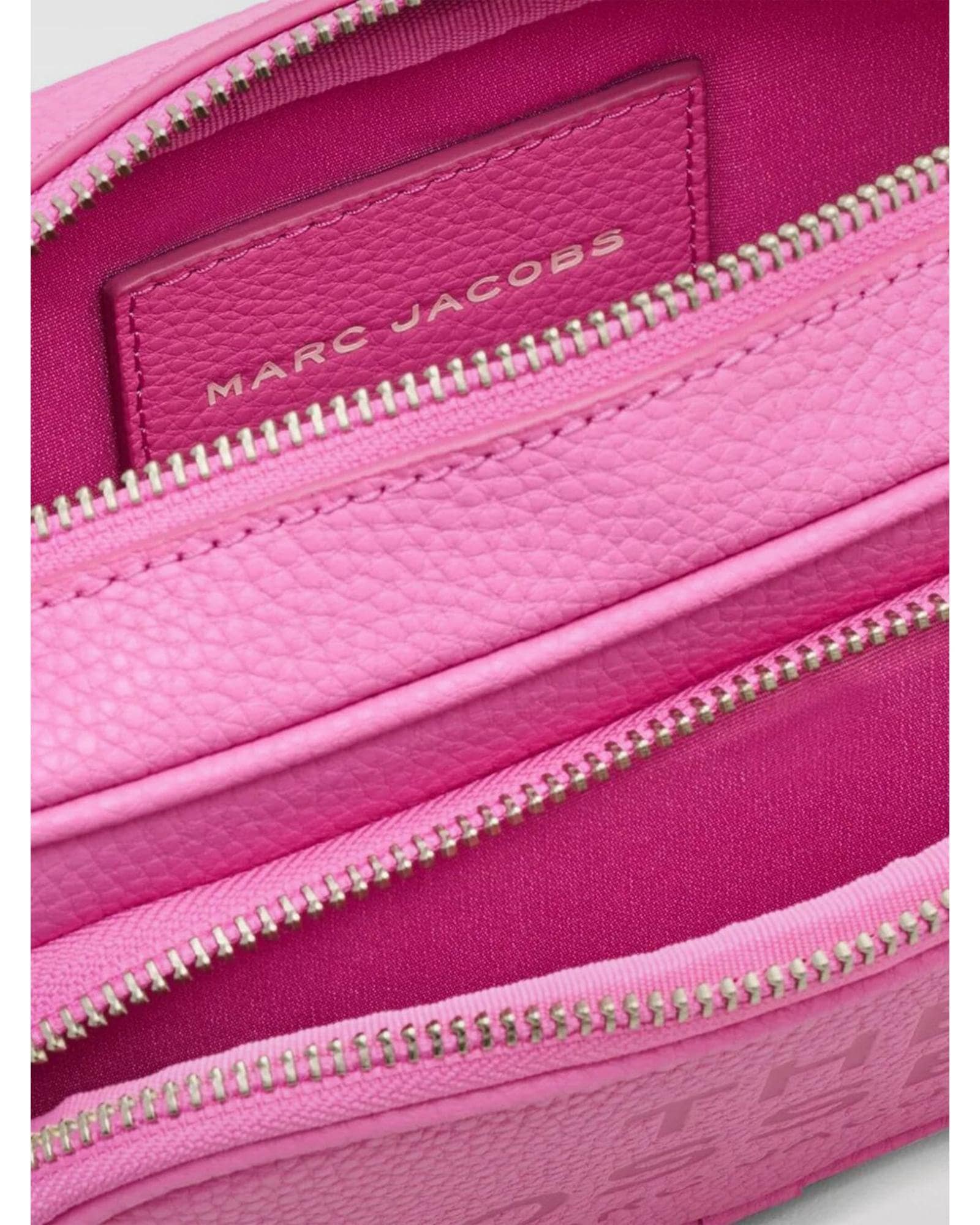 Marc Jacobs The Crossbody Bag Embossed Logo Wo - Baby Pink Clutch Bags image 5