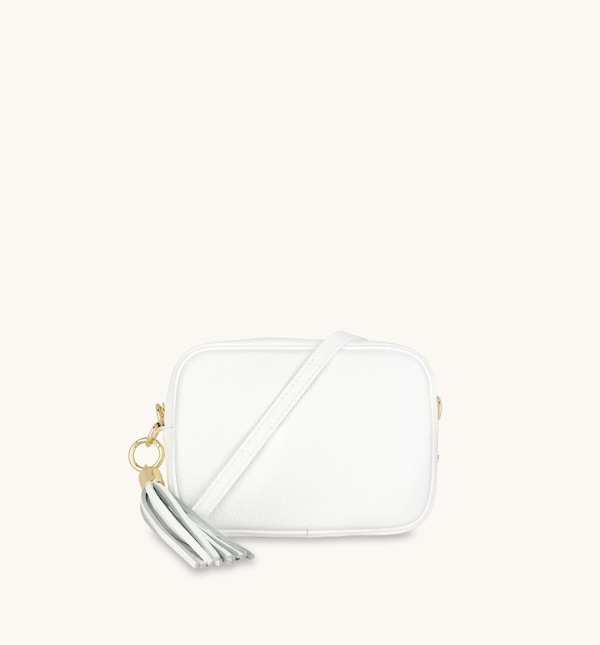 Apatchy London The Tassel Leather Crossbody Bag