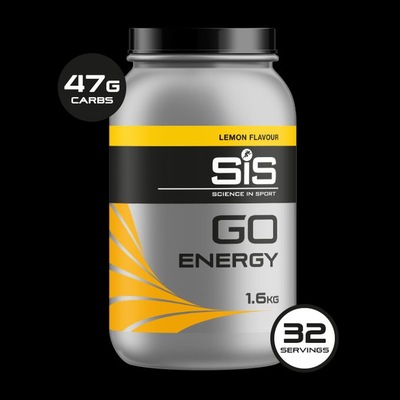 Science in Sport GO Energy | Energy Drink Powder | Lemon - 1.6KG