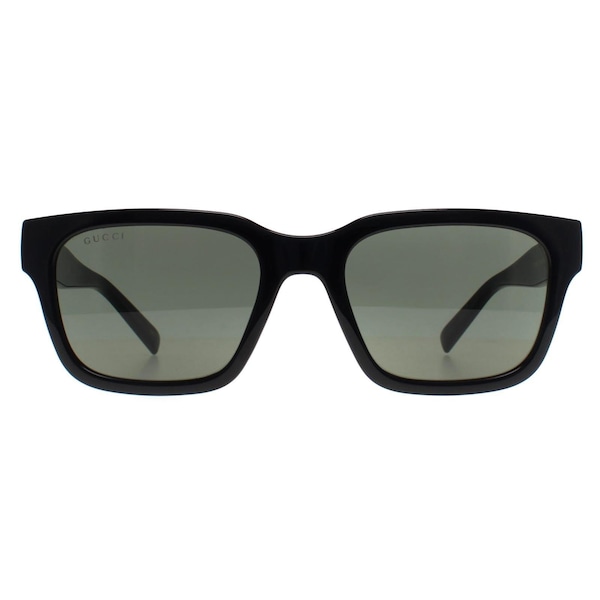 Gucci Square Shiny Black Grey GG1857S