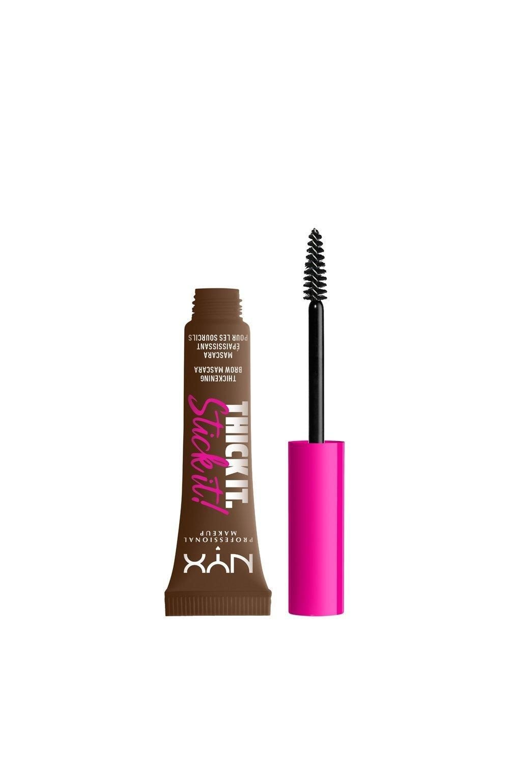 NYX Professional Makeup Thick It. Stick It! Brow Mascara Brunette image 2