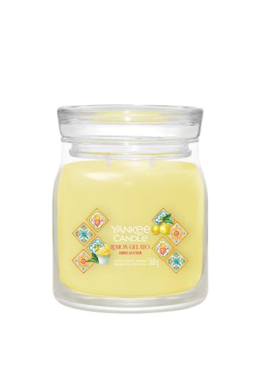 Yankee Candle Signature Medium Jar Lemon Gelato Multi image 1