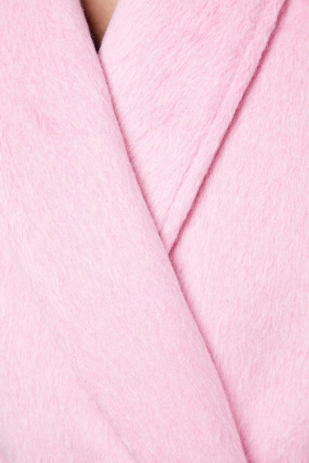 Oasis Wrap Detail Belted Short Coat Pink image 5