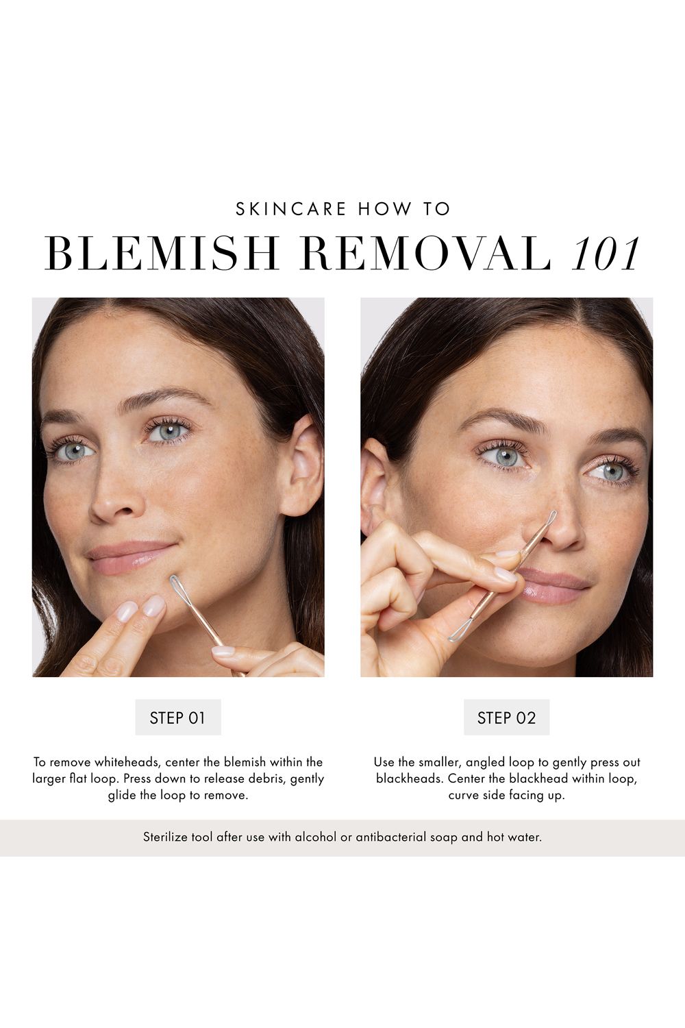 Tweezerman Whitehead and Blackhead Remover (Skincare Tool) Multi image 5