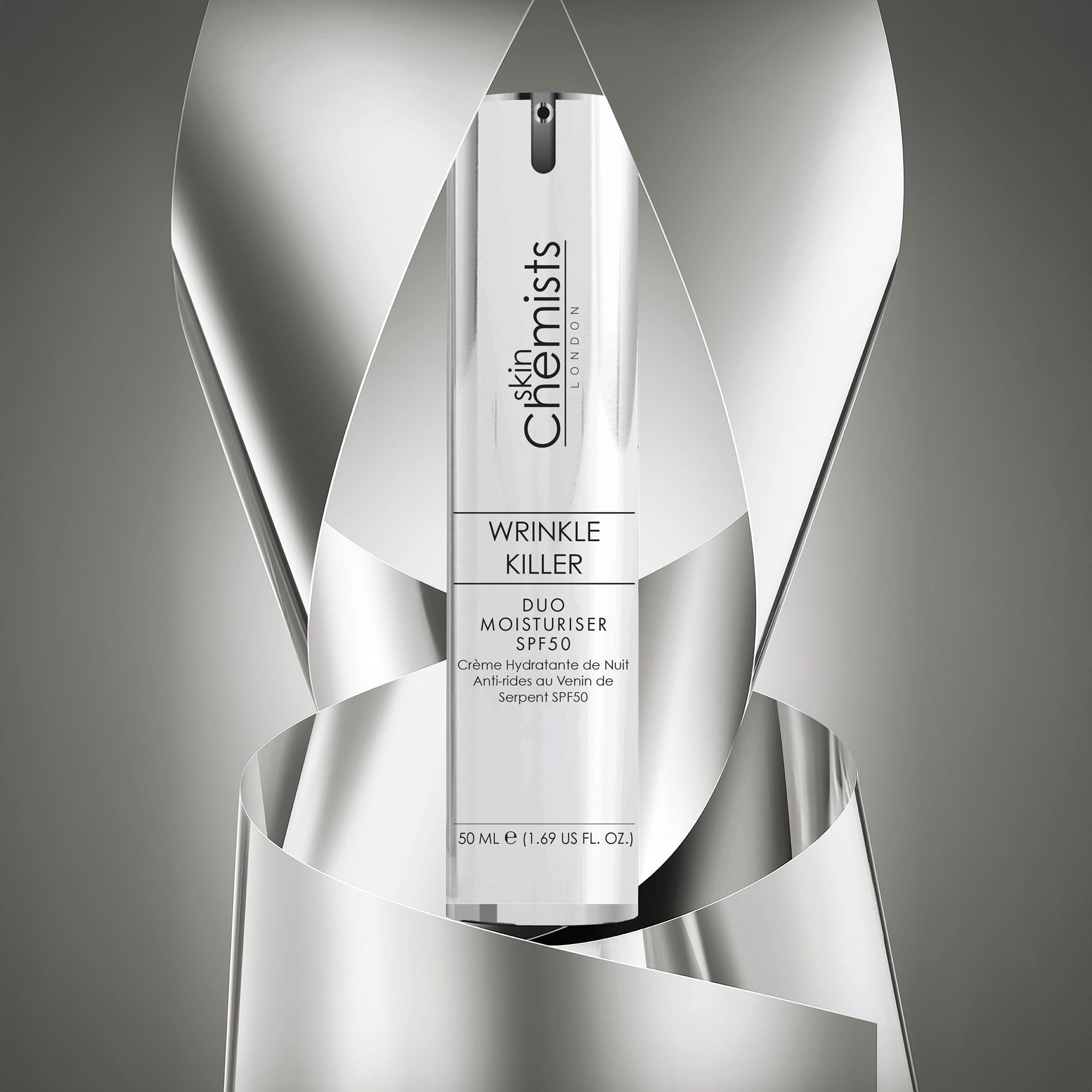 skinChemists professional Wrinkle Killer SFP 50 Duo Moisturiser 50ml image 3