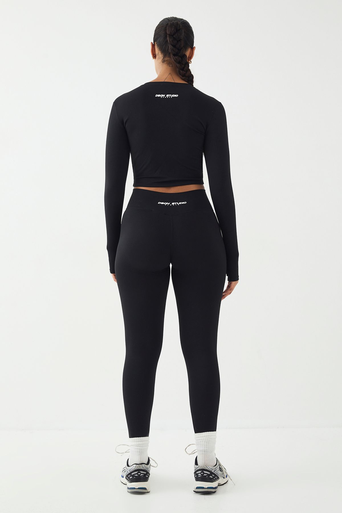 DSGN Studio DSGN Studio Highwaist Ultra Sculpt Wrap Waist Legging Black image 2