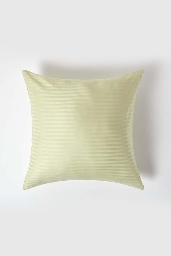 Homescapes Continental Pillowcase Egyptian Cotton 330 TC, 60 x 60 cm