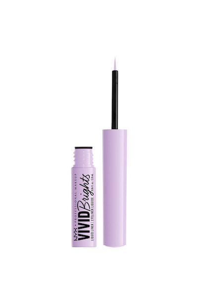 NYX Professional Makeup Vivid Brights Liquid Eyeliner Lilac Link