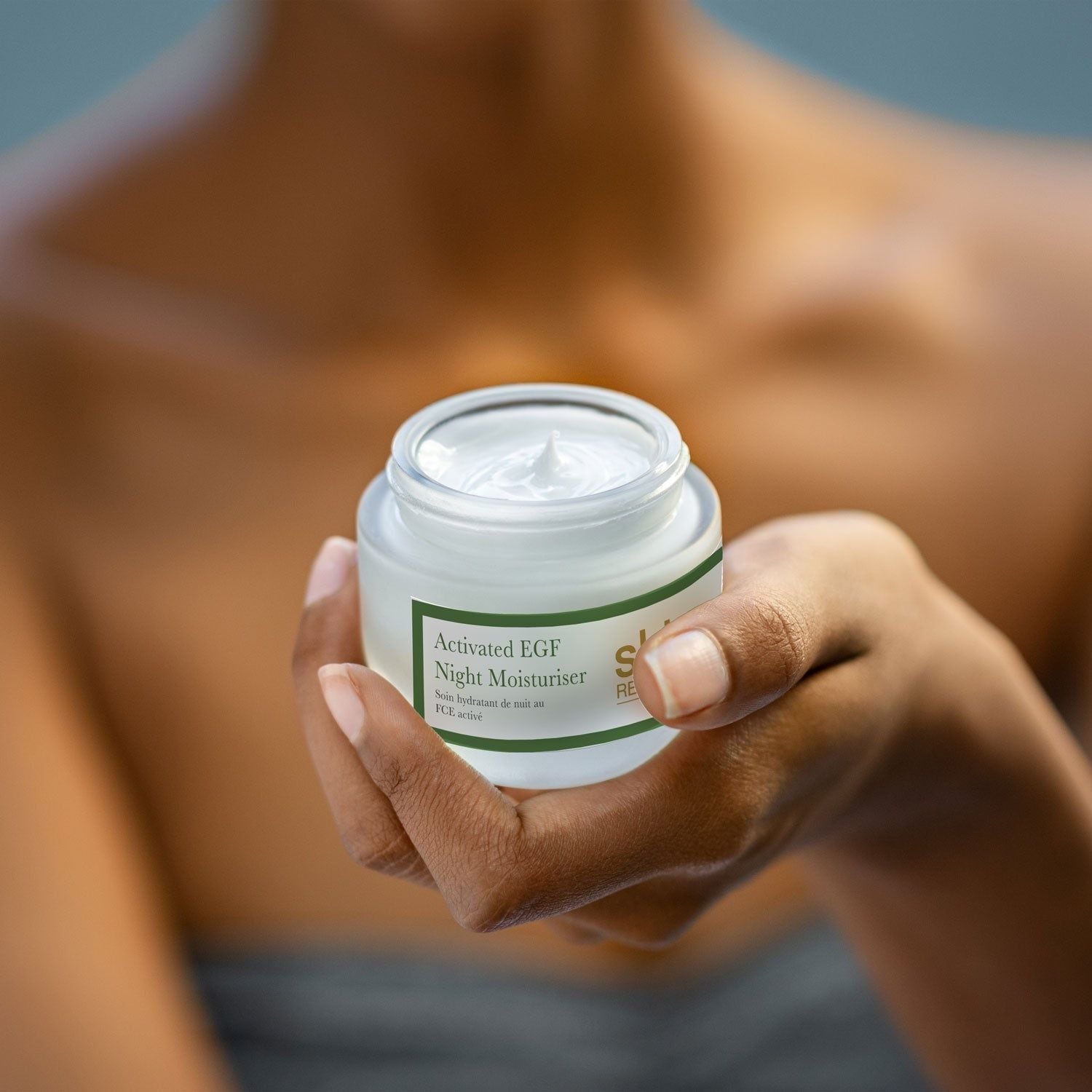 Skin Research Anti-Ageing EGF Day & Night Moisturiser + Mask image 5