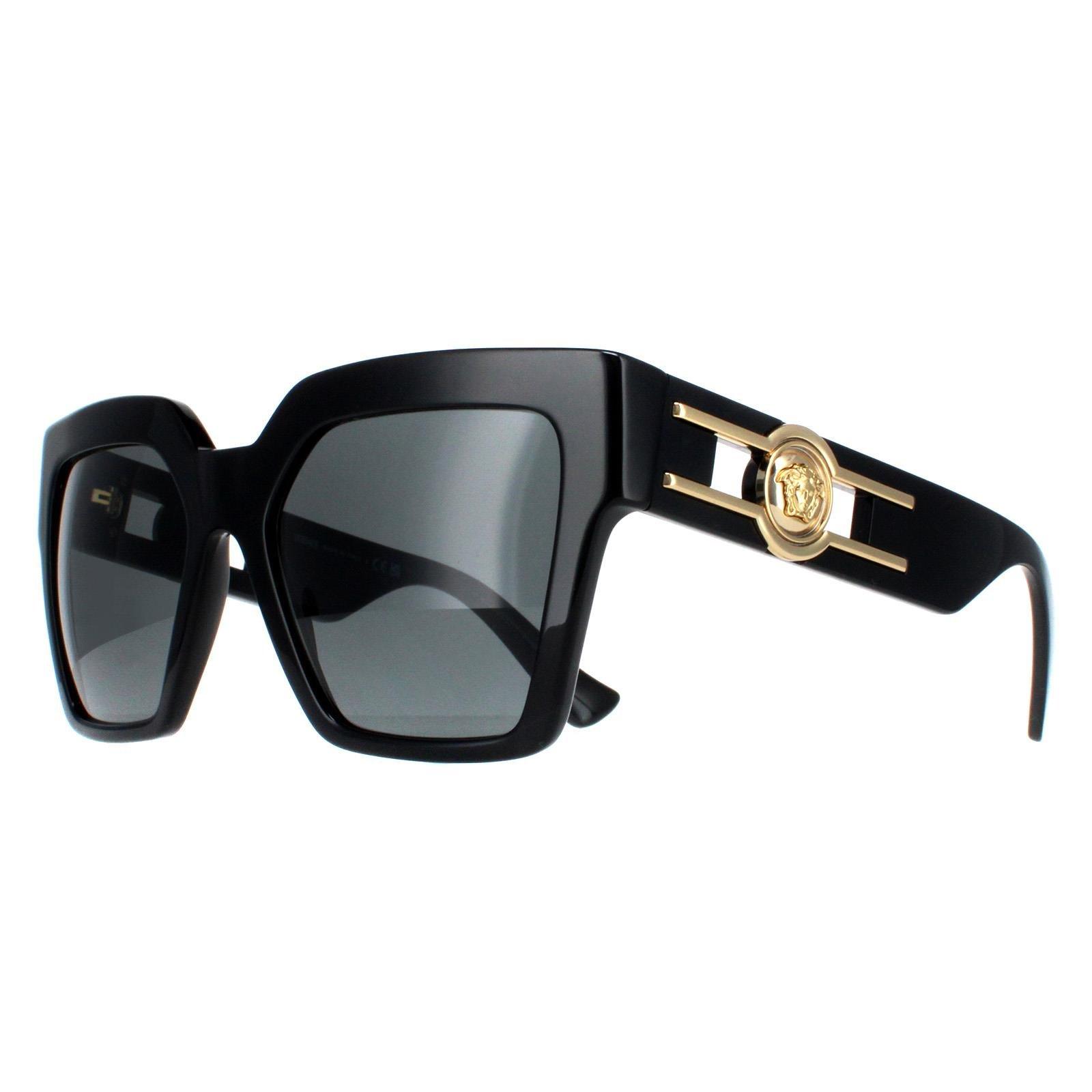 Versace Square Black Dark Grey VE4458 image 2