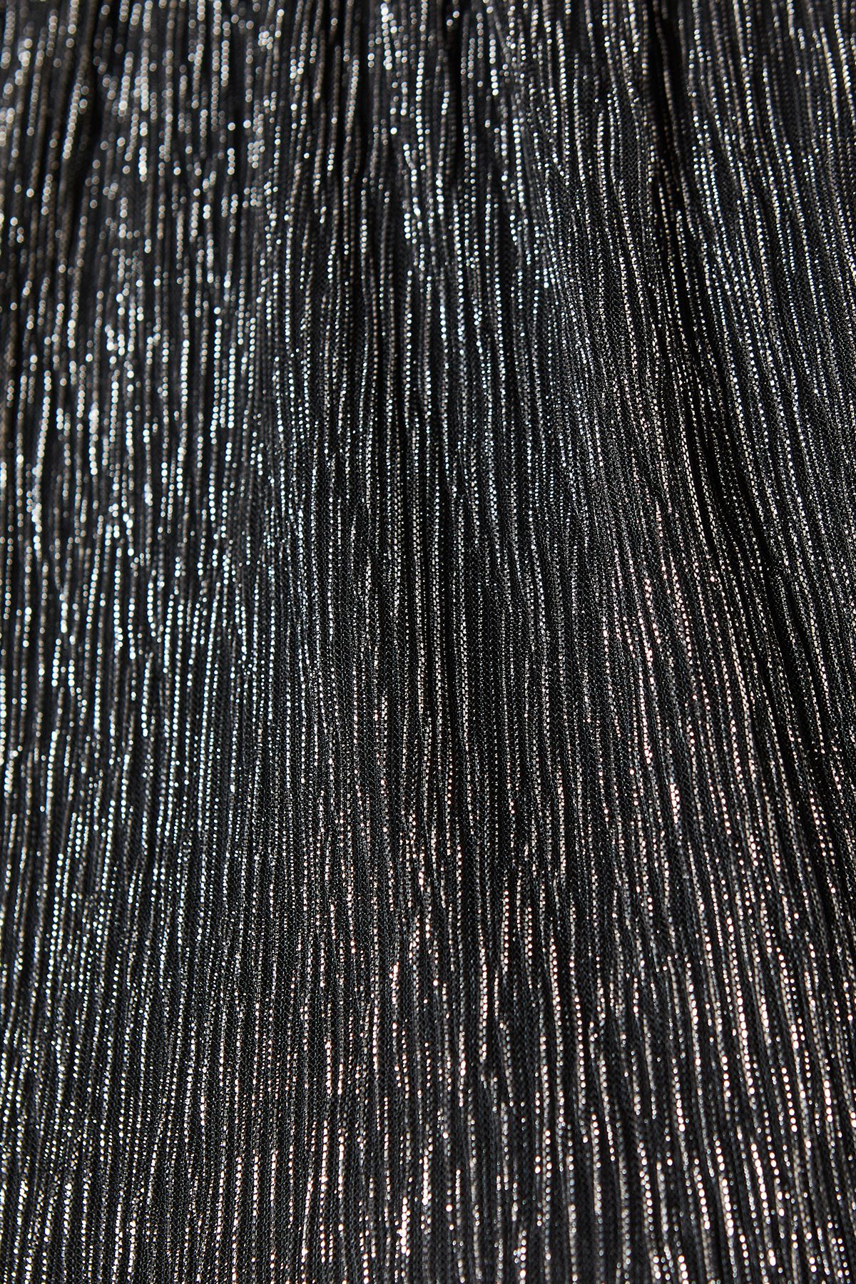 Oasis Occasion Plisse Halterneck Top Silver image 5