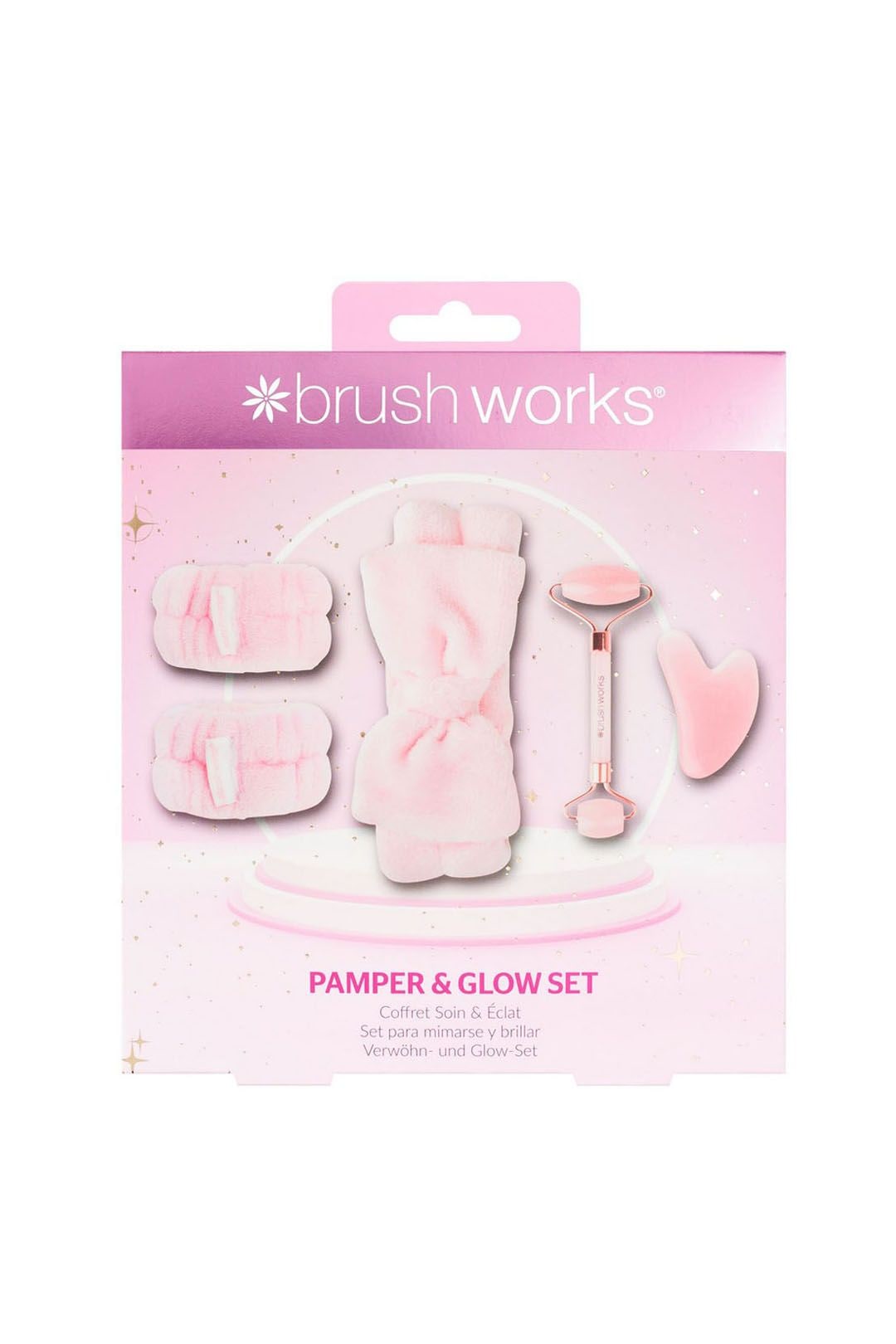 Brushworks Pamper & Glow Set Multi image 1