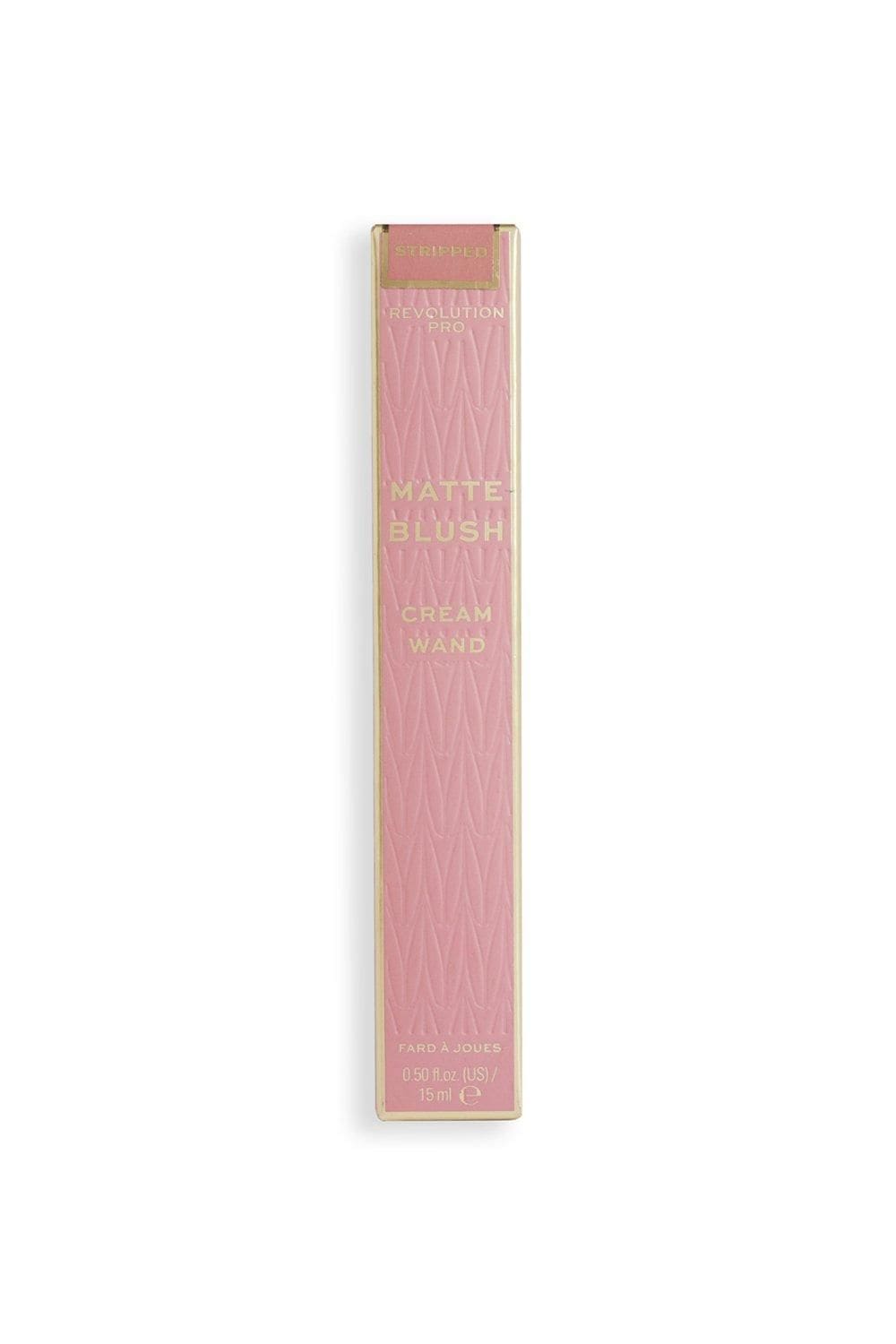 Revolution Iconic Matte Cream Blush Wand Stripped Pink image 4