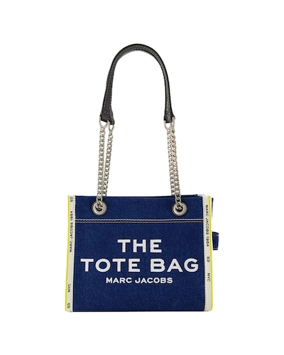Marc Jacobs The Tote Bag Denim Tote Wo - Black | Black
