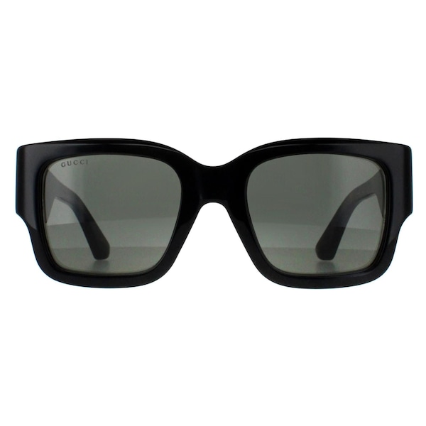 Gucci Square Black with Havana Grey GG1663S