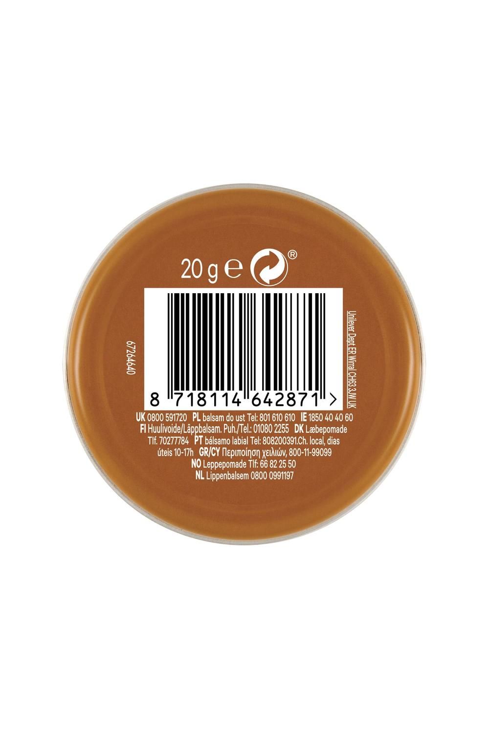 Vaseline 'Lip Therapy' Petroleum Jelly, Cocoa Butter, 6 x 20gm image 3