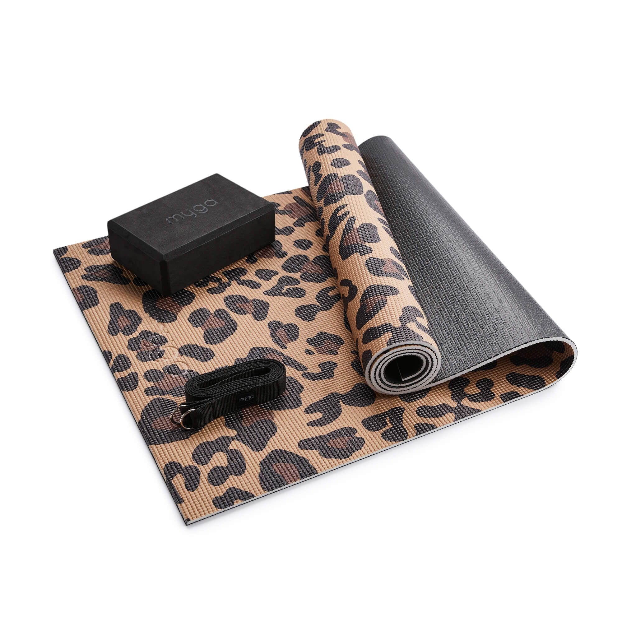 Myga Leopard Yoga Set image 2