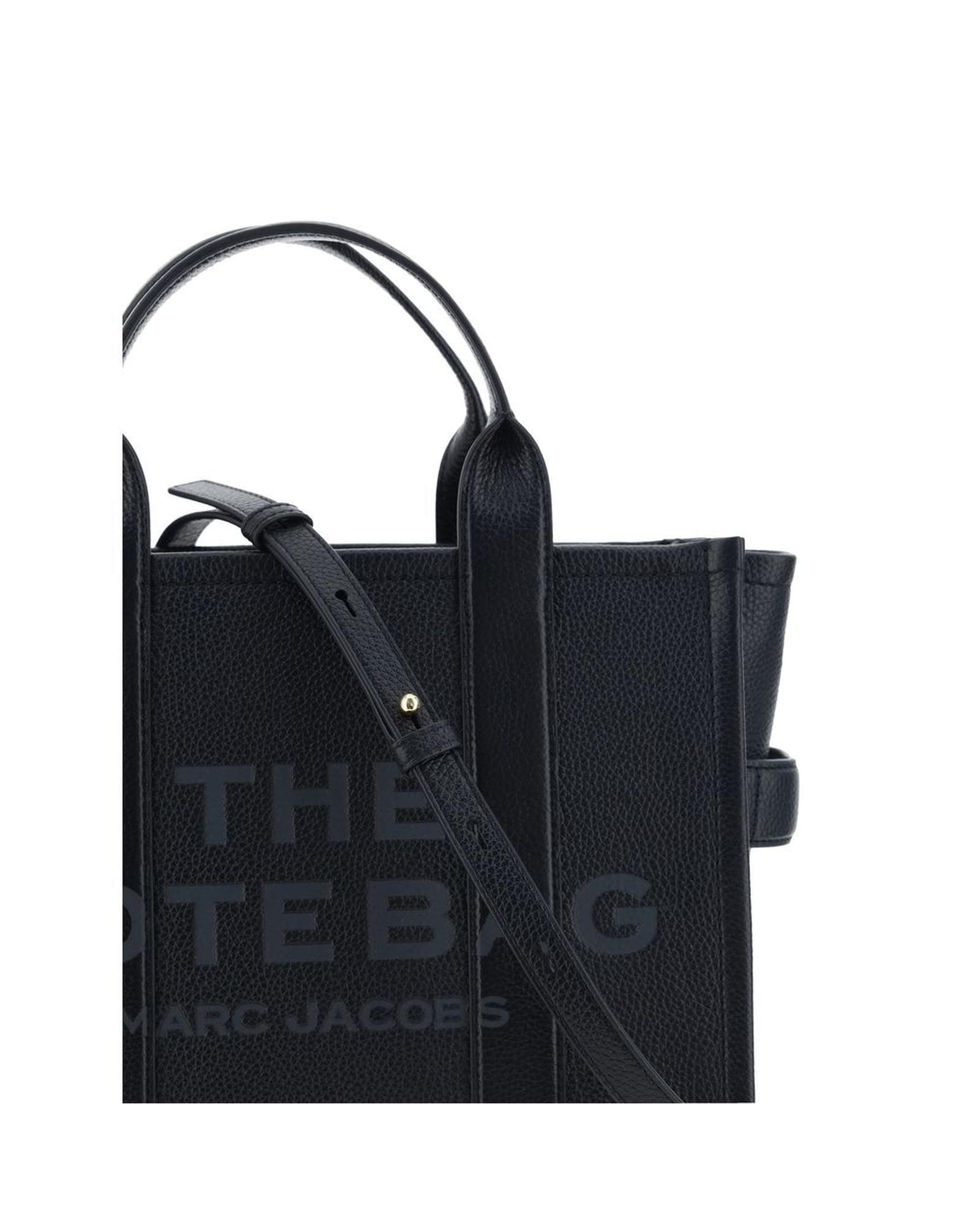 Marc Jacobs Mini Tote The Tote Bag H015M01SP23 Wo - Black Handbags image 4