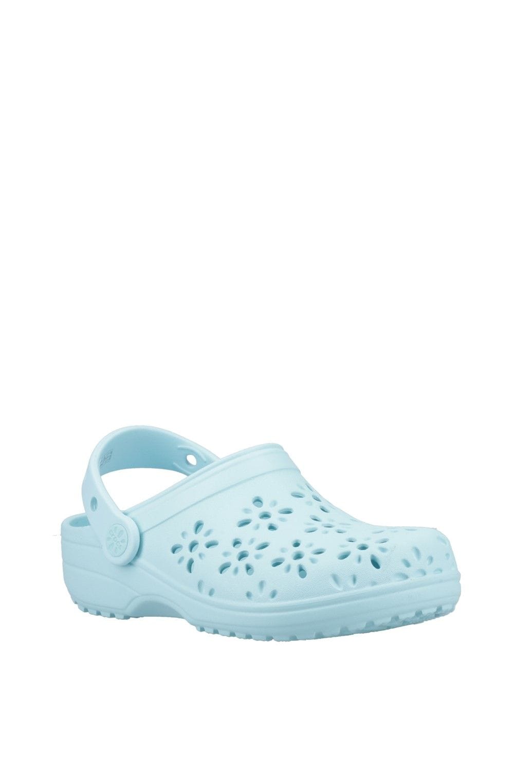 Crocs Classic Floral Cut Out Clog