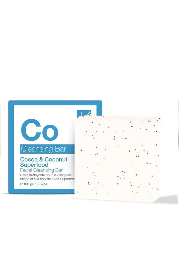 Dr. Botanicals Cocoa & Coconut Superfood Facial Cleansing Bar 100g