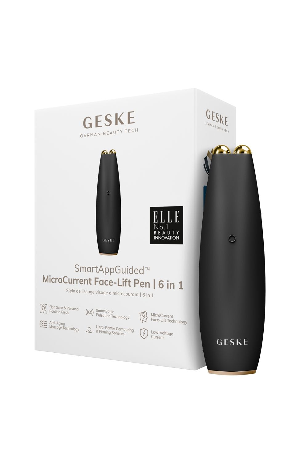 GESKE MicroCurrent Face-Lift Pen | 6 in 1 Multi image 1