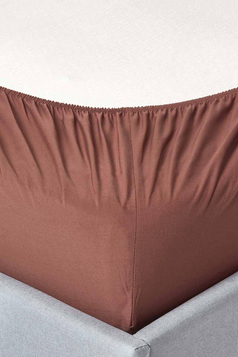 Homescapes Egyptian Cotton Deep Fitted Sheet 18 inch 200 Thread Count image 2