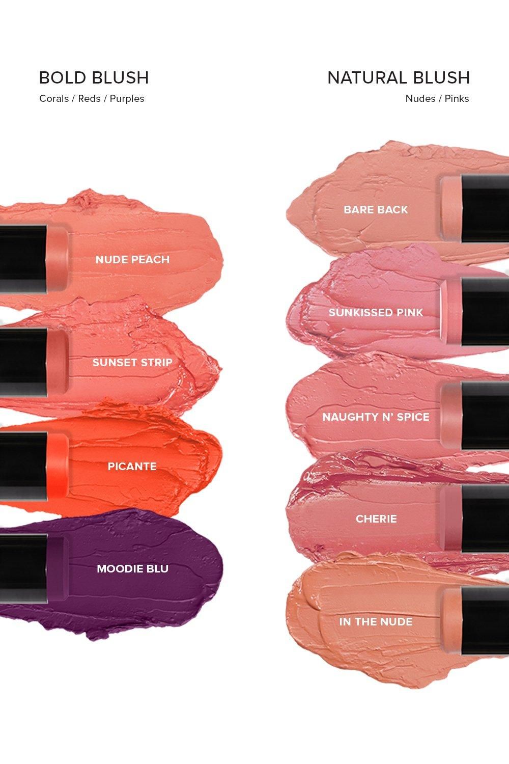 Nudestix Nudies All Over Face Matte Blush Sunkissed Pink image 2