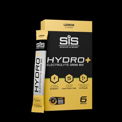 Science in Sport HYDRO+ Electrolytes Powder Sachets | Lemon - 6 Pack
