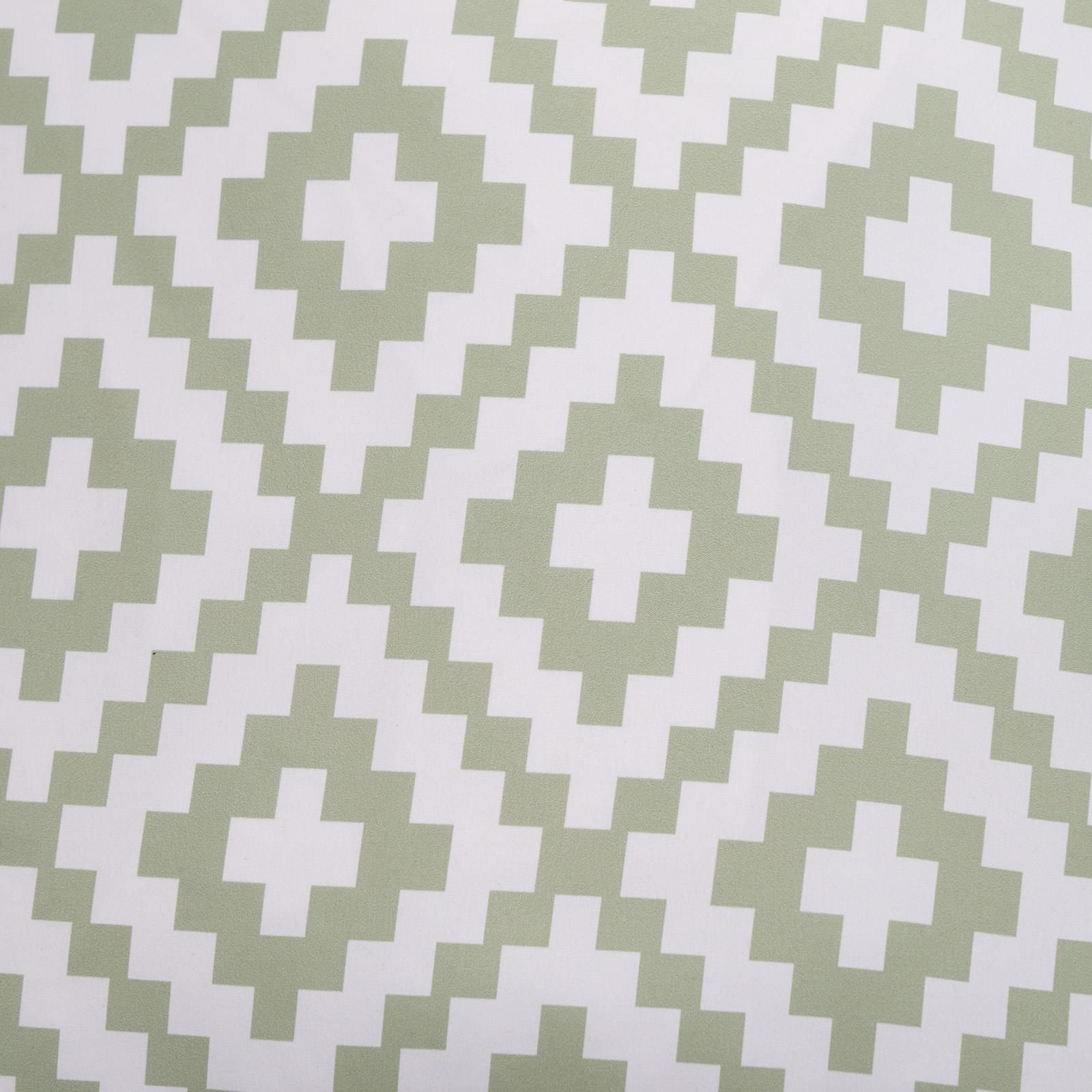 OHS 2 Pack  Geometric Cushion Filled Water Resistant Outdoor Garden image 8